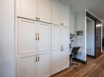 built-in cabinets